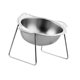 thumbnail image 3 of Comedero elevado para gatos, base antideslizante, inclinable, desmontable y multiusos. Estilo B, 3 of 9