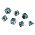 thumbnail image 3 of Dados de Metal Poliédricos de Aleación de Zinc de 10x7 Piezas para D&amp;D RPG Game Toys B, 3 of 7