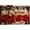 Red, variant on Kitchen Canvas Wall Art Couful Spice in Spoon Vintage Picture Dining Room Canvas Painting for Home Wall Decor, Spices Framed Artwork for Kitchen Restaurant Wall Decoration Ready to Hang (12" Hx18 W)