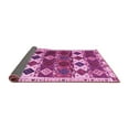 thumbnail image 2 of Ahgly Company Indoor Square Oriental Pink Modern Area Rugs, 7' Square, 2 of 4