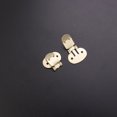 thumbnail image 3 of 26PCS Shoe Clips Large Flat Blank Golden Iron Metal Clips Shoe Supplies for DIY Craft Project, 3 of 7