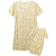 Maternity Nursing and Newborn Gown, 2-Piece Set