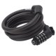 thumbnail image 5 of Candado Con Contraseña Para Bicicleta, Uso Conveniente, Funda De PVC, Candado Para Cable De Bicicleta, Bobinado De Alambre De Acero, Sin Deformación Para Motocicleta Y Scooter, 5 of 7