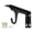 12 inches, variant on High Capacity 202Lb Shelf Supports Cold Roll Steel Triangles Brackets for Wall Mounted Shelving Rack Home