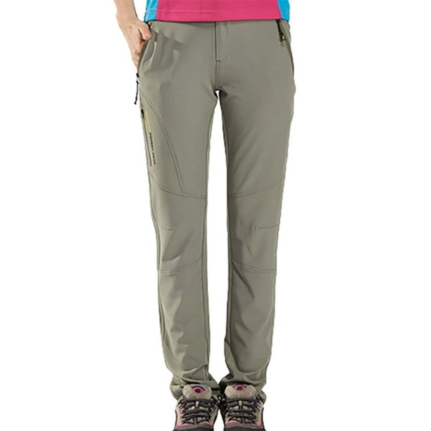 Pantalones de lluvia Prolriy para mujer, pantalones de lluvia para mujer, pantalones de senderismo impermeables, pantalones sobre pantalones, resistentes al viento, para pesca al aire libre, ropa de