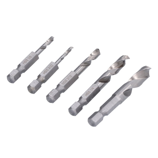 Brocas hexagonales ANGGREK duraderas resistentes al desgaste 3/32 1/8 3/16 1/4 5/16 pulg