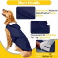 thumbnail image 5 of Chubasquero para perros pequeños y grandes, ropa impermeable para mascotas, abrigos reflectantes para la lluvia para perros, chaqueta con capucha, chubasquero para chihuahua, suministros para mascotas, 5 of 5