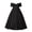 P377 Black, variant on Tfken Girls Dresses Soft Comfy Holiday Travel Girls Tutu Dresses A Line Party Fashion Comfortable Off Shoulder Toddler Cute Clothes Size 8-9 Years