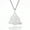 Silver, variant on Gold Trinity Knot Pendant Necklace Stainless Steel Jewelry