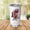 Flower and C 1_02, variant on Custom 20oz Tumbler Featuring Initial 'M' and Elegant Floral Artwork, Stainless Steel Insulated Coffee Mug, Personalized Travel Cup, Birthday, Wedding, Mom