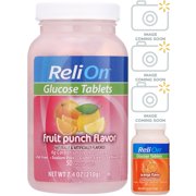 ReliOn Glucose Tab 50ct 5 Flavors Bundle