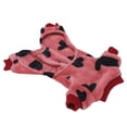 thumbnail image 4 of Mono para perros Bling Bling pijamas de felpa para cachorros pequeños, 4 of 12