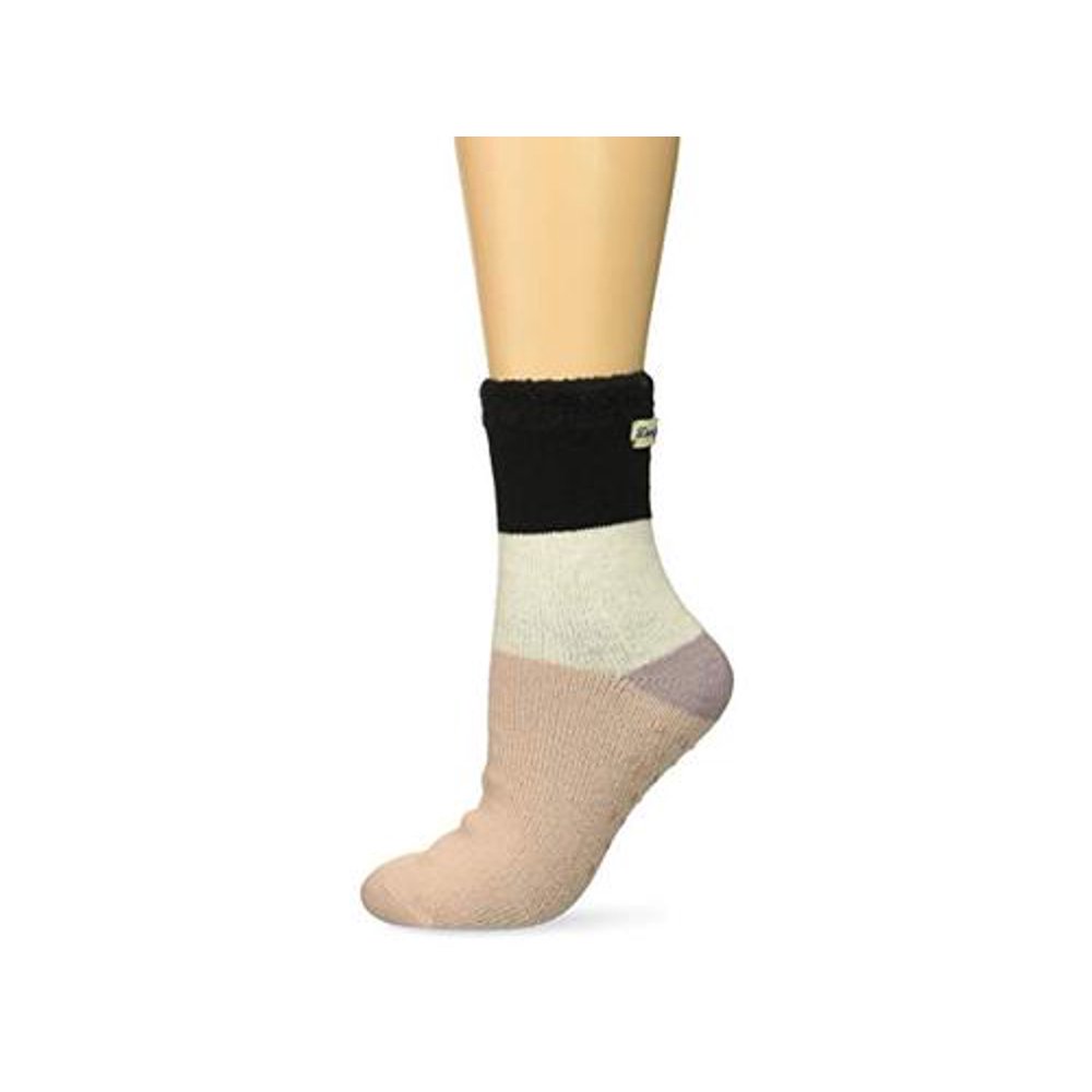 Dearfoams Dearfoams Women's Multi Colored Cabin Sock Slipper