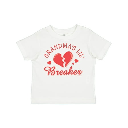

Inktastic Grandma s Lil Heartbreaker Gift Toddler Boy or Toddler Girl T-Shirt
