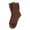 Brown, variant on Women's Fuzzy Socks Winter Warm Cozy Fluffy Soft Slipper Crew Socks Everyday Wear Army Green One Size