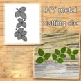 thumbnail image 3 of Metal Cutting Dies Rose Leaves Cutting Dies Stencil Album Card DIY Scrapbook M4R4, 3 of 8