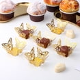 thumbnail image 2 of WORGEOUS 50 Uds. Envoltorios de trufa cuadrados para cupcakes, envoltorios de Chocolate, envoltorios para magdalenas, suministros para fiestas y bodas, 2 of 9