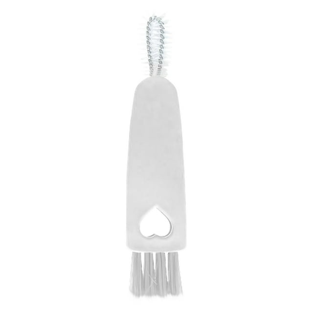 Cepillo de limpieza para cocina, tapa para taza, estropajo para lavavajillas, herramienta duradera para eliminar la suciedad rebelde, 13 x 2,5 x 1,5 cm, diseño compacto