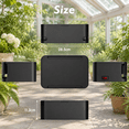 11-in-1 Surge Protector with Cable Management Box, Black, 11.69 x 8.31 ...