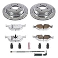 thumbnail image 3 of PowerStop Rear Z26 Street Warrior Carbon-Fiber Ceramic Brake Pad and Drilled and Slotted Rotor Kit Fits: BMW Select Models K2970-26, 3 of 9