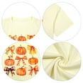 thumbnail image 6 of VILOVE Women Oversized Bow Pumpkin T-Shirt Coquette Aesthetic Tee Crew Neck Short Sleeve Tops, 6 of 6