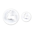 thumbnail image 2 of Monstrate 2 piezas Elk Xmas Die Mold Cake Embossing Mold Slicer Christmas DIY Pressing Stamp Herramienta para hornear Herramientas de decoración Herramientas y accesorios para hornear, 2 of 6