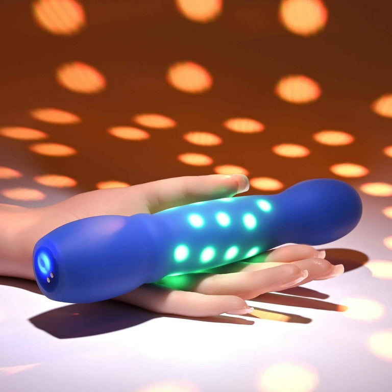 Evolved Disco Diva Rechargeable Silicone G-Spot Vibrator, Blue