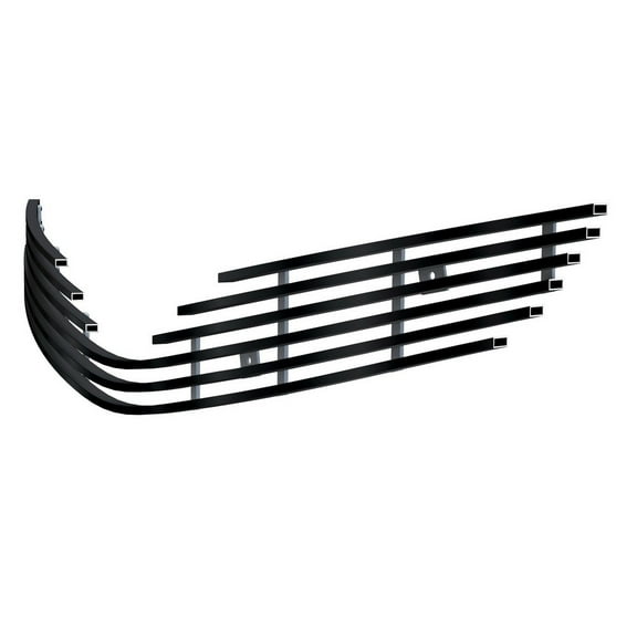 APS Premium Stainless Steel Black Horizontal Billet Grille Insert Compatible with Toyota Camry SE 2012-2014 Main Upper N19-J33966T