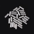 thumbnail image 4 of 100 Pcs 22-10 Awg Crimp Terminal Butt Splice Connectors Cable Sleeve Copper Tube, 4 of 4