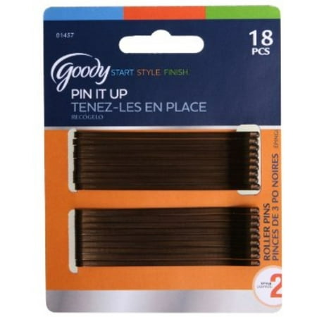 2 Pack - Goody Styling Essentials Bobby Pins, Brown 18