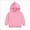 B18-Hot Pink, variant on Hessimy 18-24 Months Toddler Boys Hoodie with 3D Dinosaur Spikes on Hood,Cool Pullover Sweatshirt with Side Slit Hem