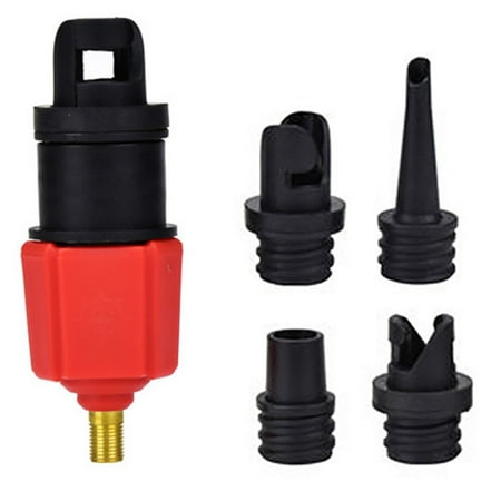Inflatable Hose Adaptor Kayak Boat Air Foot Pump HR Valve Adapter Canoeing & Kayaking