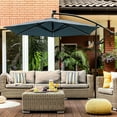 thumbnail image 4 of Greemotion Glam 10Ft Multi-Color Cantilever Fabric Outdoor Patio Umbrella, 4 of 5