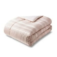 thumbnail image 5 of Mainstays 5-Piece Rust and White Stripe Comforter Set, Full/Queen, 5 of 12