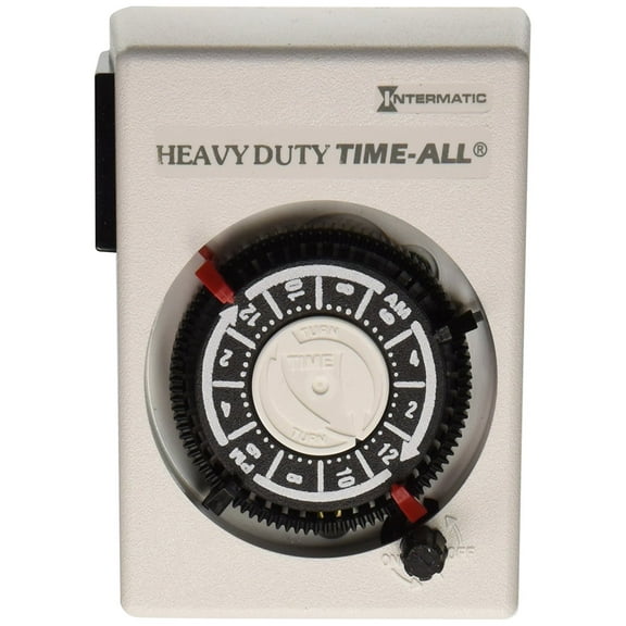 Intermatic HB114 Heavy-Duty Plug-in Air Conditioner and Appliance 240 VAC Timer