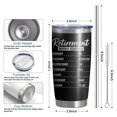 thumbnail image 3 of Funny Happy Retirement Gifts for Men Coworker, Retired Gifts for Men, Best Cool Retirement Gifts, 20 oz Navy Tumbler Cup, 3 of 5