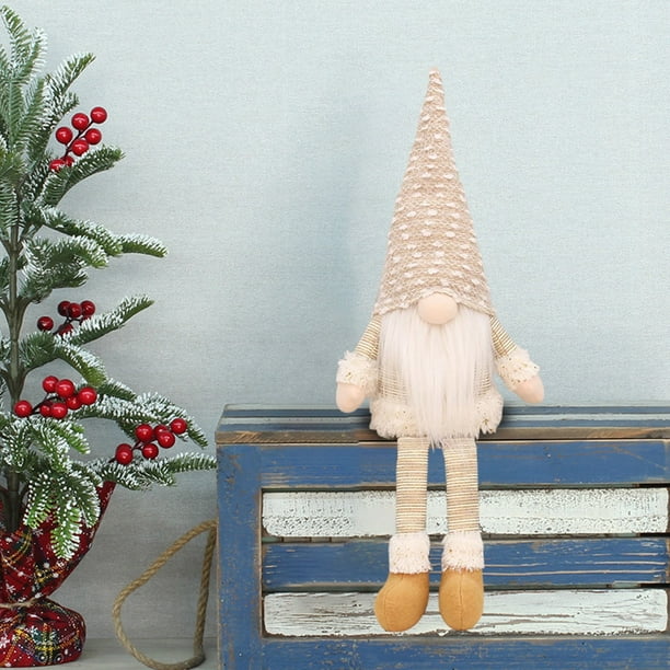 Long-legged Santa Claus Doll Gnome Rudolph The Gnome Christmas Faceless Doll Christmas Bearded Hat Toy Decorations