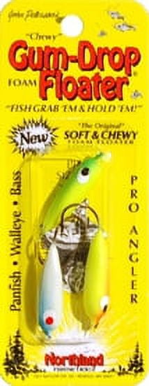 Northland Fishing Tackle Gum-Drop Floater Jig Head, Floating Jig, Freshwater, Assorted