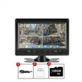 thumbnail image 1 of 7" AHD 4CH Truck Monitor BSD Recording DVR 1080P Car Rear View Camera Vehicle IPS Touch Screen Right Outside Speaker ,Clear Images, 1 of 7