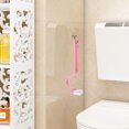 thumbnail image 3 of Bewildely Cepillo de limpieza en forma de S de alta con gancho, cepillos de baño de pelo suave, cepillo de limpieza para baño, herramientas de Suministros de limpieza para el hogar rosado Bewildely JJ14168-03, 3 of 6