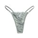 thumbnail image 2 of Gibobby Tangas de mujer sexy Calzoncillos de encaje sexy para mujer Bragas ahuecadas Bragas de encaje de ganchillo Tangas G String Lencería Ropa interior(Verde,CH), 2 of 5