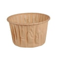 thumbnail image 2 of FRCOLOR Khaki Paper Cake Cups for Dessert Use Oilproof Nonstick Baking Supplies Suitable for Parties and Celebrations 60PCS, 2 of 10