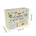 thumbnail image 3 of Unique Bargains Cartoon Animal Gift Bags 2Pcs Yellow, 3 of 5