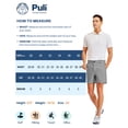 thumbnail image 6 of PULI Golf Shorts Men 5 Inch Inseam Stretch Casual Dress Shorts with Pockets Waterproof Lightweight Quick Dry, 6 of 6