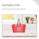 thumbnail image 3 of 20pcs Mini Shopping Basket With Handle Miniature Storage Basket Mini House Accessories, 3 of 5