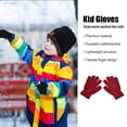 thumbnail image 2 of Minnieouse 1 par de guantes para niños, calentador de manos para exteriores de estilo sencillo, cubiertas para calentar manos para niños y niñas, guante guantes y mitones Rojo Minnieouse AP009862-07, 2 of 6
