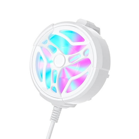 

Cell Phone Cooling Fan Universal Phone Semiconductor Radiator Portable Mobile Clip Cooling For Game Phone Fan Back Radiator Y2P0