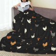 thumbnail image 6 of Sikiie Funny Chicken Ultra-Soft Micro flannel Blanket Luxury All Seasons Warm Blanket for Bedding Sofa and Travel (4 sizes)-80"x60", 6 of 7