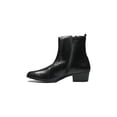 thumbnail image 4 of 24855-001 Men's Stacy Adams Santos Side Zip Boot Soft Leather Black, 4 of 7