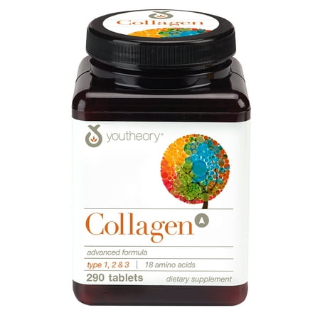 Collagen Advanced 1, 2 & 3, 290 ct (1 bottle) (Best Source Of Collagen)